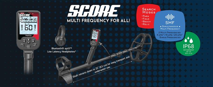 Nokta Triple Score PRO Metal Detector – High Sensitivity, Waterproof