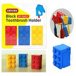 Kids Children Toothbrush Brick Holder Case Cover (3Pcs-BlockHolders)