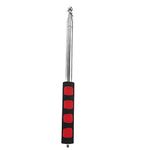 AKORD 2m Extendable Steel Handheld Telescopic Flag Pole Portable 28 x 2.5 x 2.5cm, Red