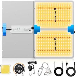 Phlizon PL2000 Plant LED Grow Light with LM281B LEDs Dimmable Daisy Chain Full Spectrum Grow Lamp for Indoor Plant Led Grow for 3x3ft Coverage