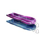 Pelican Sled Snow Glider - Combo 2 sleds - 4 Season Sled - Any Outdoors Activities - Carry Up to 92 lb - Night Wave & Stardust