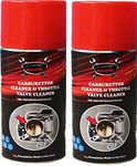 ADADFOX Carburetor Cleaner (150 ml) Pack of 2 pcs Throttle Body Cleaner Air Intake and Carburetor Choke Fuel Oil Deposit Spray Cleaner