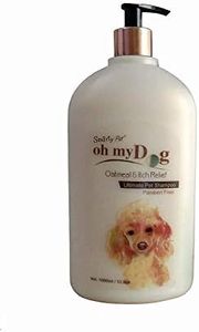 DOGTOWN Oh My Dog Oatmeal & Itch Relief Ultimate Pet Shampoo - Paraben Free, (1000ml, Oatmeal & Itch Relief)