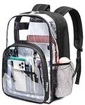 BLUEFAIRY Clear Backpacks for Schoo