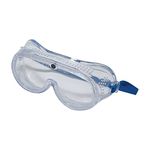 Silverline MSS160 Direct Safety Goggles Direct Vent - Clear