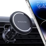 Miracase Design for MagSafe Car Mount, 2023 Upgraded Magnets Car Phone Holder Air Vent,Magnetic Phone Car Mount Compatible with iPhone 12/13/14 Pro Max，Samsung，Huawei ect.…