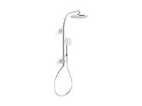 Kohler 27118-G-CP Hydrorail-R Occasion Arch Shower Column Kit with Rainhead and Handshower 1.75 Gpm in Polished Chrome