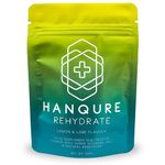 Hydration Powder Electrolyte Drink Mix to Rehydrate Fast Recovery Lemon Lime Flavour with High Strength NAC, Vitamin C, Magnesium. Hypotonic Effervescent Mix. 10 Servings per Sachet.