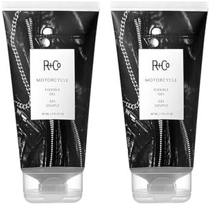 R+Co Motorcycle Flexible Gel - Hybrid Styling Gel with Flexible Hold & Wax-Like Shine - Heat Protectant, Volumizing Gel for Texture, Natural Finish & All Hair Types - Sulfate-Free - 5 oz (Pack of 2)