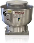 Restaurant Canopy Hood Grease Rated Exhaust Fan- High Speed Direct Drive Centrifugal Upblast Exhaust Fan with speed control- 19" Fan Base, 0.180 HP 115 Volt Single Phase Motor, 100-500 CFM (DU12HFA)