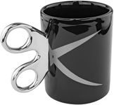 Scissors Handle Coffee Mug, 11oz - Fairly Odd Novelties - Fun Barber Hairdresser Arts 7 Crafts Tea Cup Gift