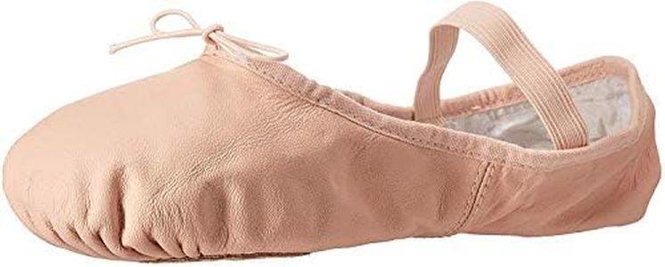 Bloch Women's Dance Dansoft II Leather Split Sole Ballet Shoe/Slipper, Pink, 7.5 Wide