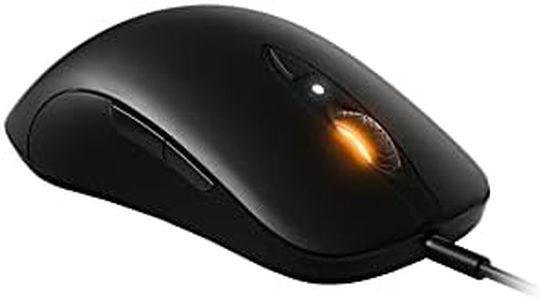 SteelSeries Sensei Ten Gaming Mouse – 18,000 CPI TrueMove Pro Optical Sensor – Ambidextrous Design – 8 Programmable Buttons – 60M Click Mechanical Switches – RGB Lighting