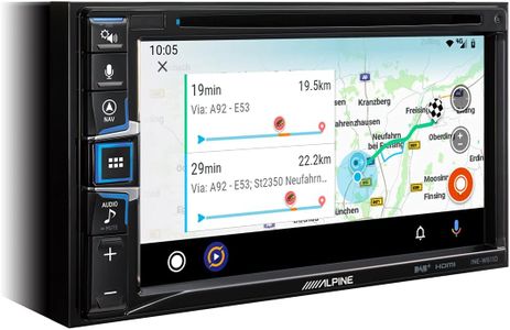 Alpine INE-W611D Car Radio – Black Multimedia Navigation System