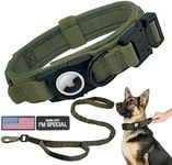 Tactical AirTag Dog Collar Leash Se