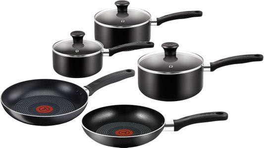 Tefal Essential 5-Piece Cookware Set – Non-Stick Pots and Pans