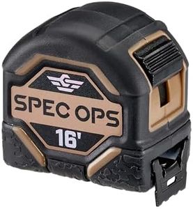 Spec Ops Tools 16-Foot Tape Measure, 1 1/4" Double-Sided Blade, Military-Grade Composite Case, 3% Donated to Veterans