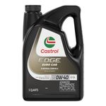 Castrol 03101 EDGE 0W-40 Synthetic Motor Oil - 5 Quart