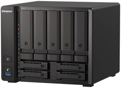 QNAP TS-h973AX-32G 9-Bay QuTS Hero NAS with 10GbE/2.5GbE Connectivity
