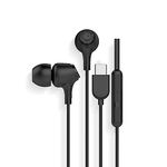 Blaupunkt EM01 in-Ear Type C Wired Earphone with Mic and Deep Bass HD Sound Mobile Headset with Noise Isolation