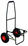 Shakespeare Seatbox Trolley - fits most seatboxes, wide wheeled trolley, perfect for heavy fishing accessories or camping, festivals, touring - Black