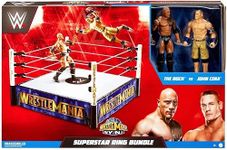 AJ Superstar Ring & Figures Playset Rock Vs john cena