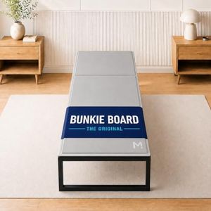 Meliusly Premium 10mm Bunkie Board Twin XL 2-Pack (38x79'') Patent Pending Low Profile Bed Board Design - Breathable, Noise Minimizing, Moisture Resistant Bunkieboards, Low Profile Bed Support