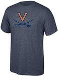 Top of the World NCAA Virginia Cavaliers T-Shirt Icon, Dark Heather, Size Medium