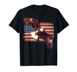 American Flag Eagle USA T-Shirt