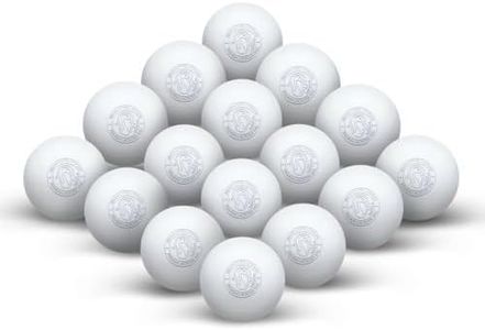 Signature Lacrosse Ball Set - Packs of 2, 4, 8, 12, and 100 - No Chemical Smell Massage Balls, Myofascial Release Tools, Back Roller, Muscle Knot Remover