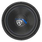 Rockville K5 W15K5S4 15" 2000w 4 Ohm Car Audio Subwoofer Sub 500w RMS CEA Rated!, Black