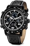 PINDOWS Mens Watches, Men's Militar