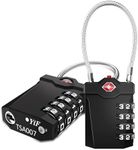 ZHEGE Luggage Locks TSA Approved, w