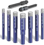 9 PCs Diamond Drill Bit Set for Por