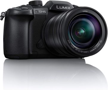 Panasonic Lumix G Camera, 20.3MP, 12-60mm Leica Lens, 6K Video, Black