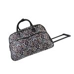 World Traveler 21-inch Carry-on Rolling Duffel Bag-New Paisley, One Size