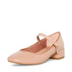 Madden Girl Women's Tutu Ballet Flat, Nude Patent, 6 UK