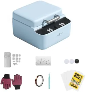 HTVRONT Phone Cases Heat Press - 3D Vacuum Heat Press with IS Software, Auto Temperature Control. Includes Adjustable Phone Fixture & Film,Works for Badges, Coasters, Pet Tags (Compatible with Iphone)