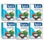 Kara Coconut Milk, 6.76 fl oz ℮ 200 ml, 6 Pack