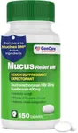 GenCare - Mucus Relief DM (150 Count Value Bottle) Dextromethorphan HBr 20mg Guaifenesin 400mg | Generic Mucus Relief DM | Immediate Release Uncoated Cough & Mucus Expectorant Pill