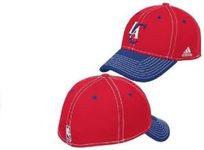 Los Angeles Clippers 2 Tone Contrast Stitched Flex-Fit Hat (Red/Royal Blue) S/M