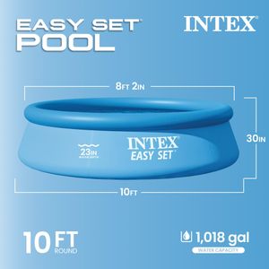 Intex Easy Set Up Pool, 10ft x 30in – Blue