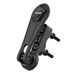 Rokform Pro Series Motorcycle Perch Phone Mount, Aircaft Aluminum for Harley Davidison - Black