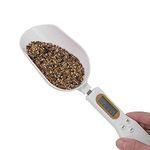 Exxelo Accurate Measuring Spoons with LCD Display - Ideal for Baking, Cooking, Coffee, Flour, and Medicine - Multicolor, 500g Capacity with 0.1g Precision