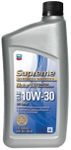 Chevron 83724-CASE SAE 10W-30 Supreme Motor Oil - 1 Quart Bottle, (Pack of 12)