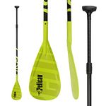 Pelican Boats - Vate Fiberglass SUP Paddle (Stand Up Paddle Board) - PS1145 – Adjustable & Lightweight – Premium Quality Material