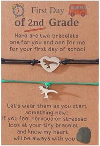 HUASAI Back to School Outfits First Day of School Bracelet Mommy and Me Matching Wish Bracelets Set Back to Schools Gifts Stuff Supplies