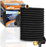 X-Hose Pro Expandable Garden Hose 50Ft Water Hose, Flexible Garden Hose, Heavy Duty Lightweight Retractable Weatherproof, Crush Resistant Fittings, Kink Free Expandable Hose as Seen on TV