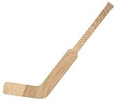 hBARSCI Goalie Stick, Wood - Paintable, Stainable - Designed & Cut in The USA - at Home Series