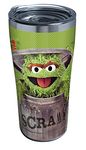 Tervis Sesame Street Triple Walled Insulated Tumbler Travel Cup Keeps Drinks Cold & Hot, 20oz - Legacy - Stainless Steel, Oscar Scram